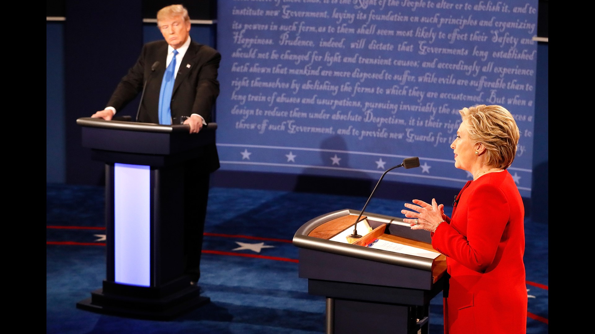 Fact-checking the presidential debate between Hillary Clinton, Donald ...