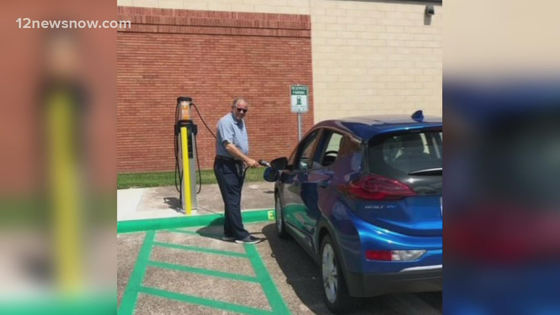 Electric vehicle drivers in Southeast Texas now have one more charging station available in the area after a second charger was added at Lamar University.