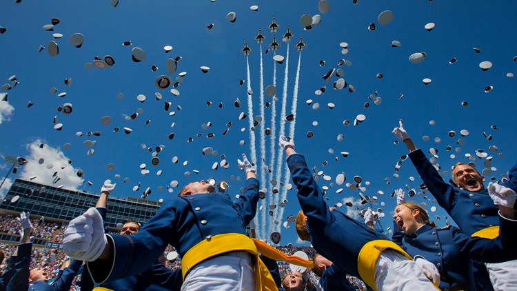 3 unvaccinated Air Force Academy cadets won't get commission