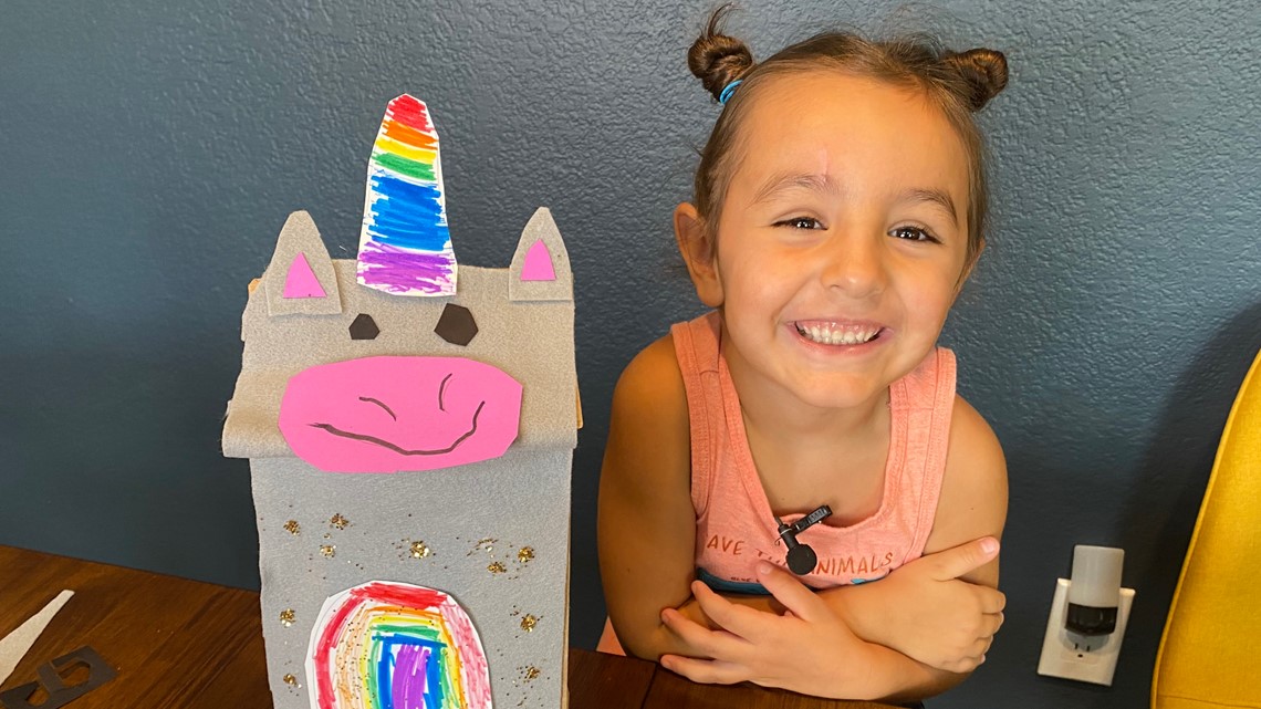 how to make a unicorn paper bag puppet kiiitvcom