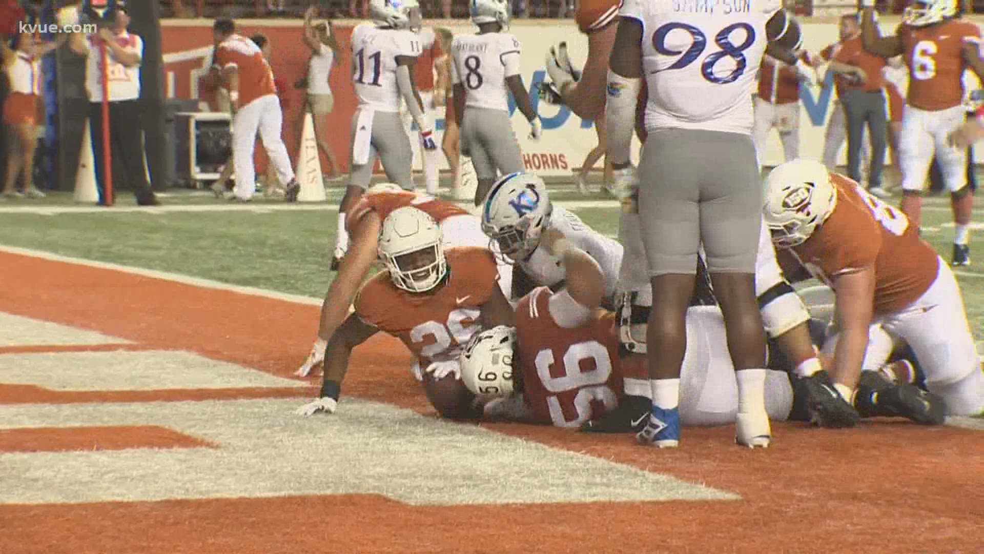 For the first time since the season started, a Texas Longhorns game has been postponed.