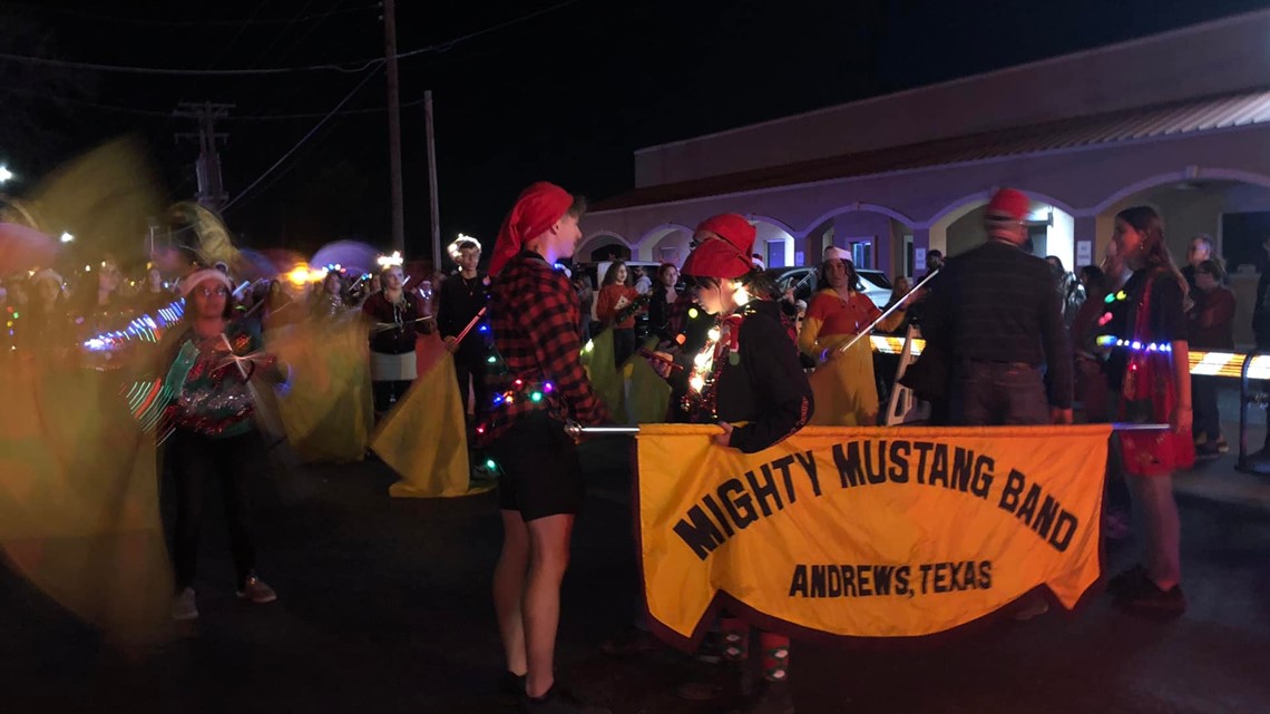 Bands from all over West Texas come out to support Andrews during their parade - Vimarsana News