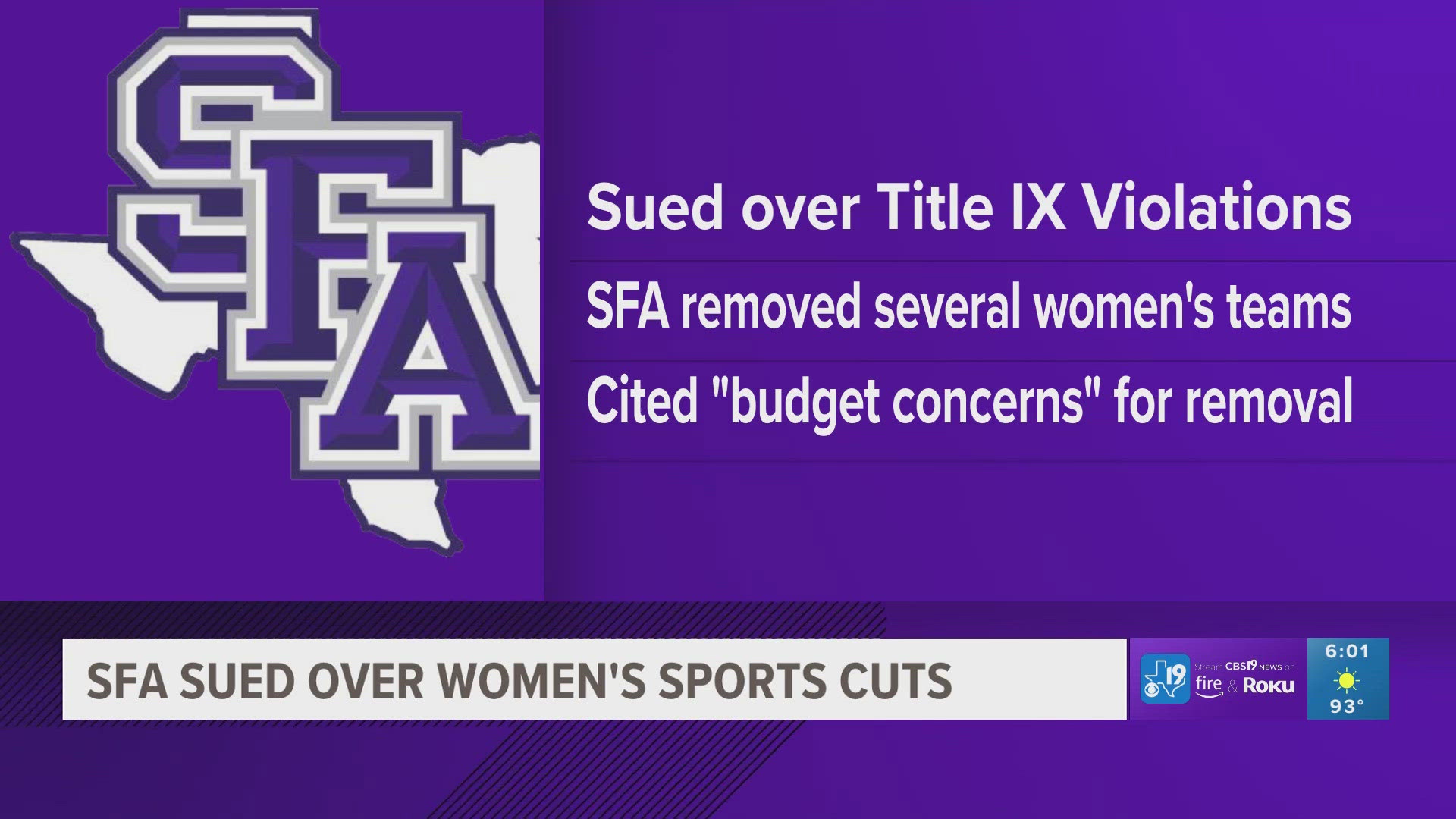 Studentathletes file lawsuit against East Texas university