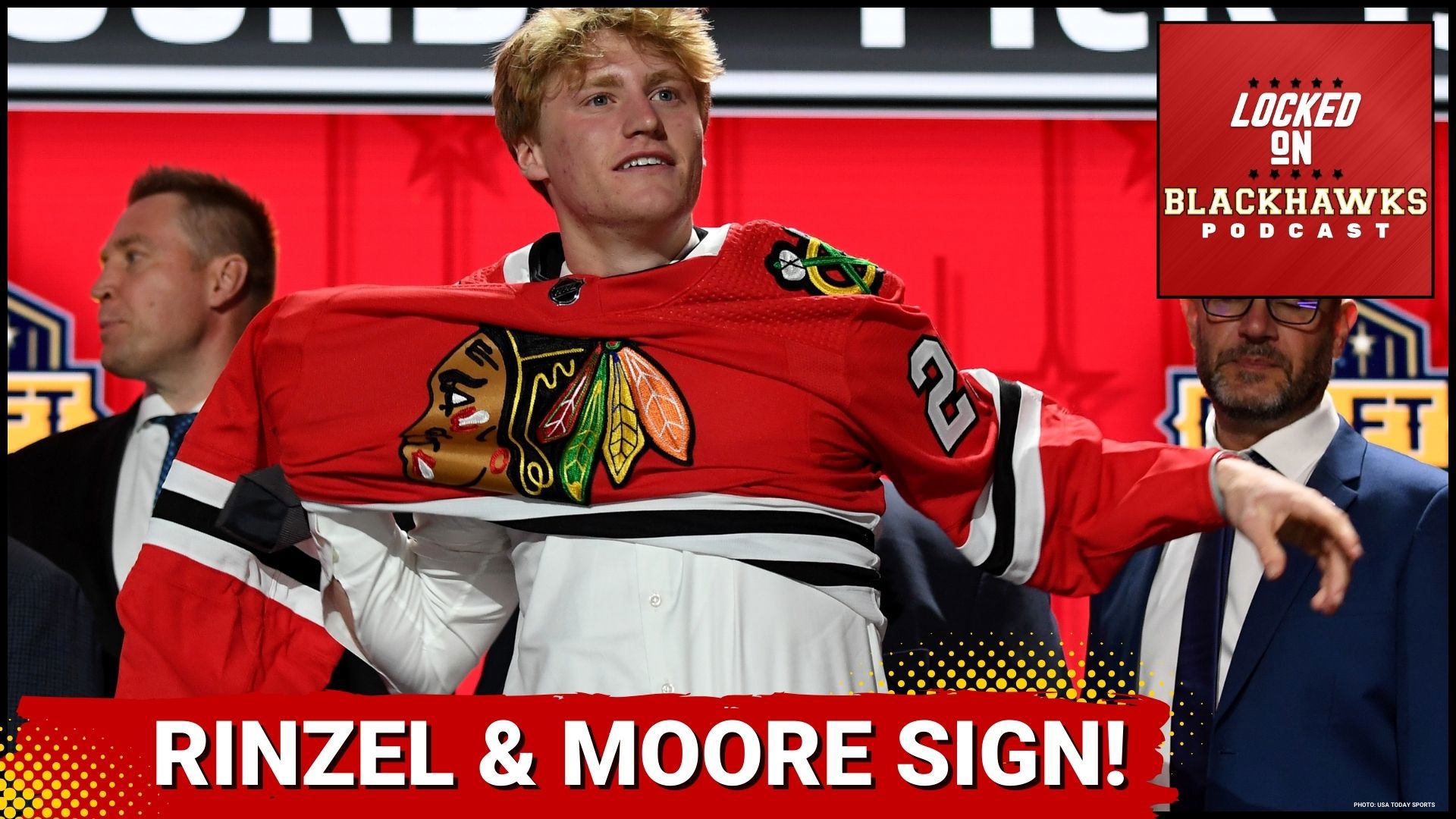 Saturday's episode is a SPECIAL show breaking down the Blackhawks signing Sam Rinzel and Oliver Moore to entry-level contracts after their college seasons ended.