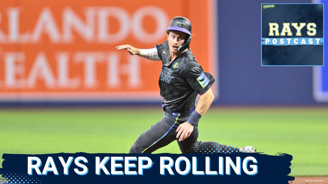 RAYS POSTCAST: The Tampa Bay Rays KEEP ON ROLLING vs the San Francisco ...