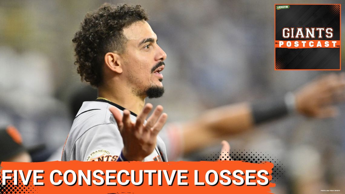 GIANTS POSTCAST: LOSING SKID CONTINUES for Giants, Offensive STRUGGLES ...