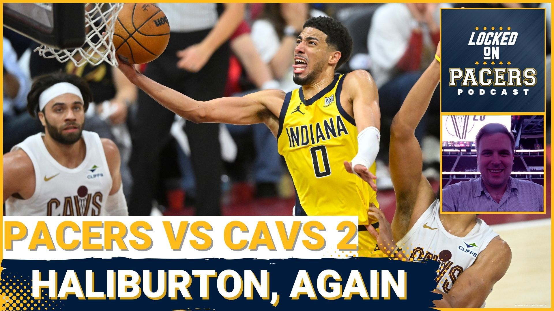 The Indiana Pacers were down 20 in the second half of Game 2 against the Cleveland Cavaliers. Yet they found a way to come back and win again. Tony East and iPacers
