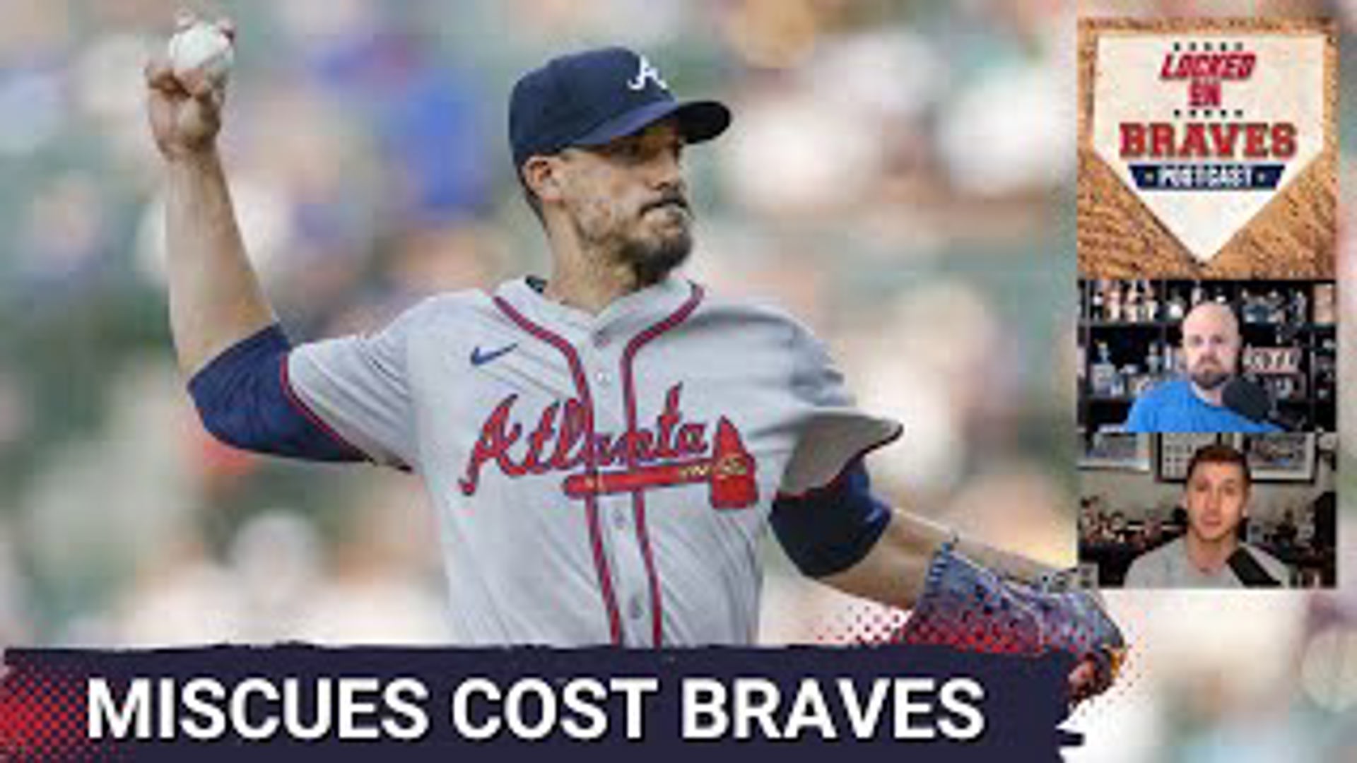 The Atlanta Braves made some costly mistakes and could not cash in on their chances with runners on base in a 4-3 extra-innings defeat at the hands of the Cubs.