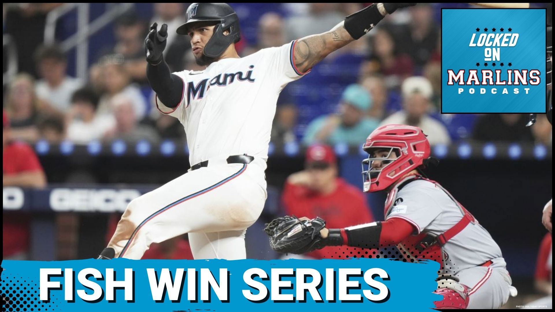 The Marlins have won the series against the Reds...they go for the SWEEP with Sandy on the mound

Agustin Ramirez is on fire to start his major league career