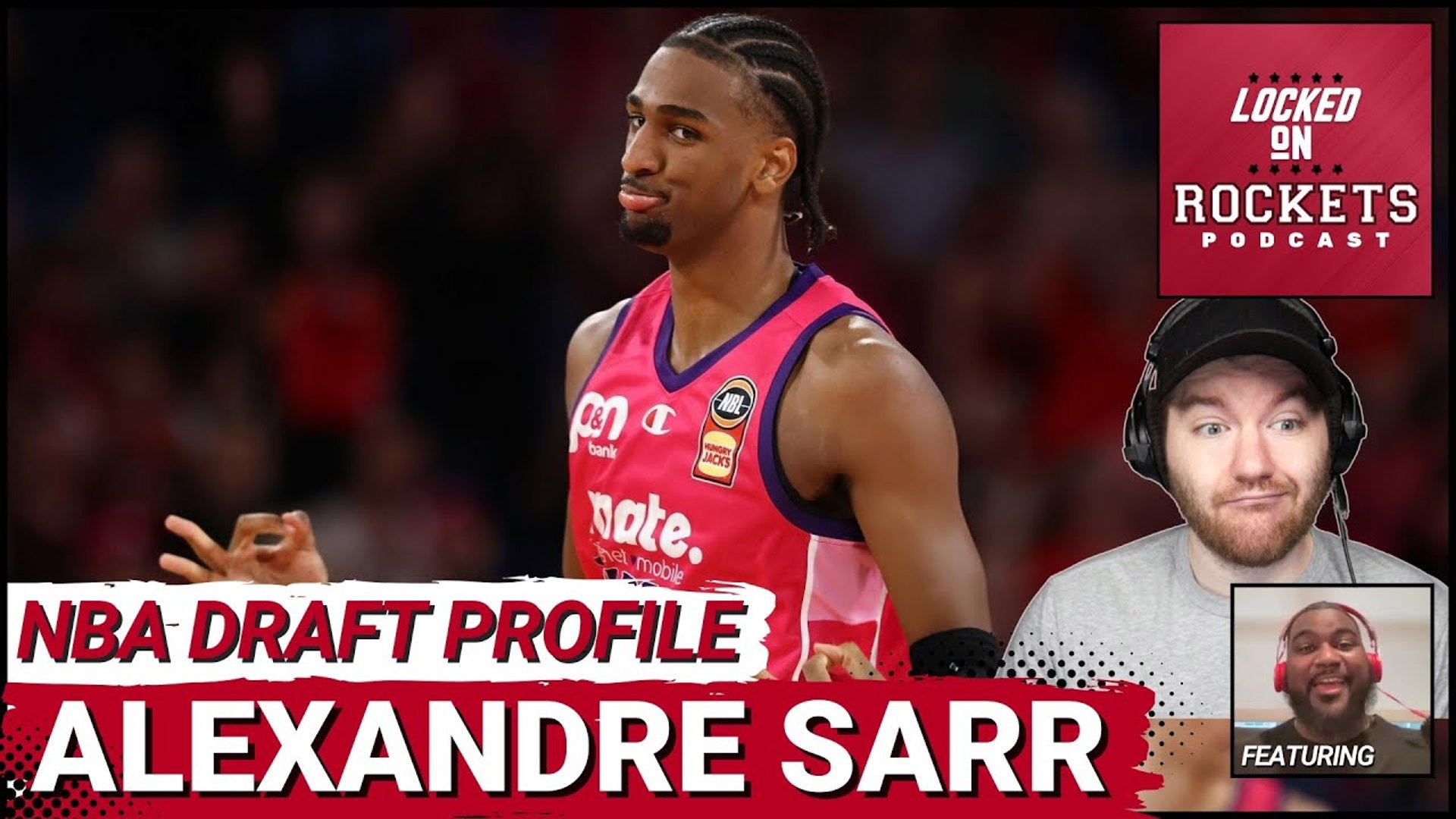 Alexandre Sarr Houston Rockets 2024 NBA Draft Prospect Profile ...