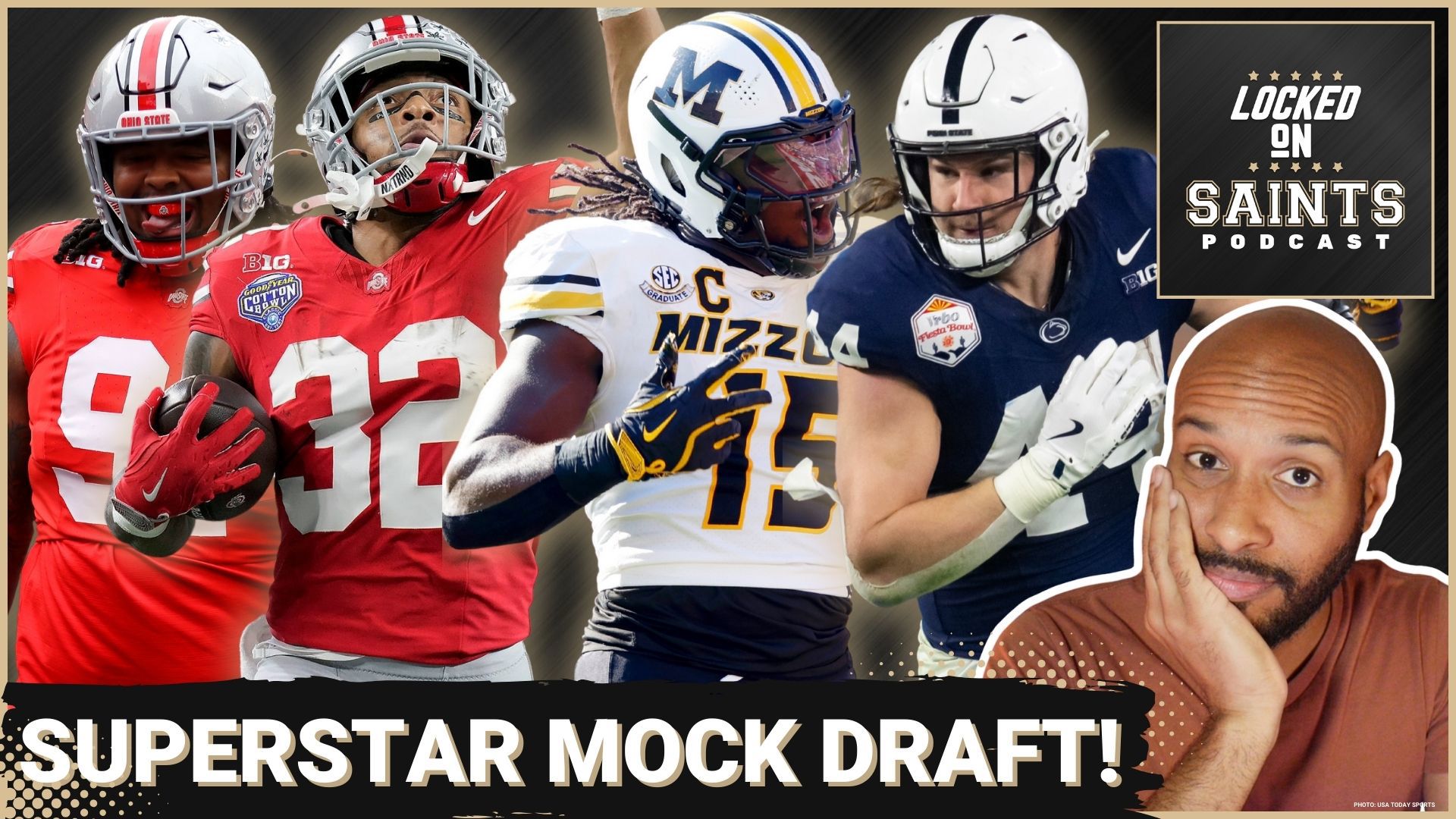 The New Orleans Saints can usher in their next era and land a superstar in the first round of the NFL Draft with Penn State tight end Tyler Warren.