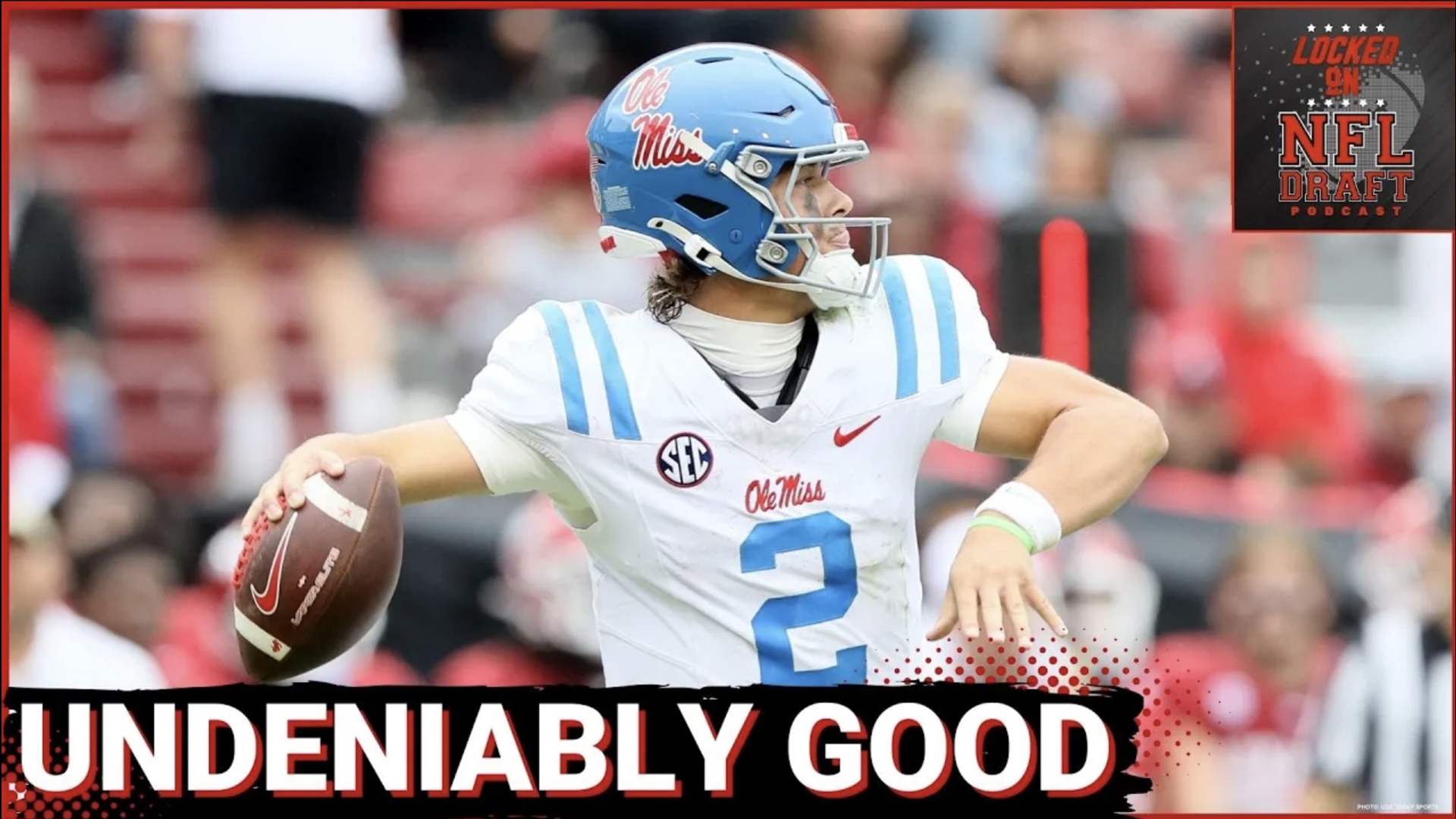 Ole Miss's Jaxson Dart climbs his way back on our top10 QB ranking for