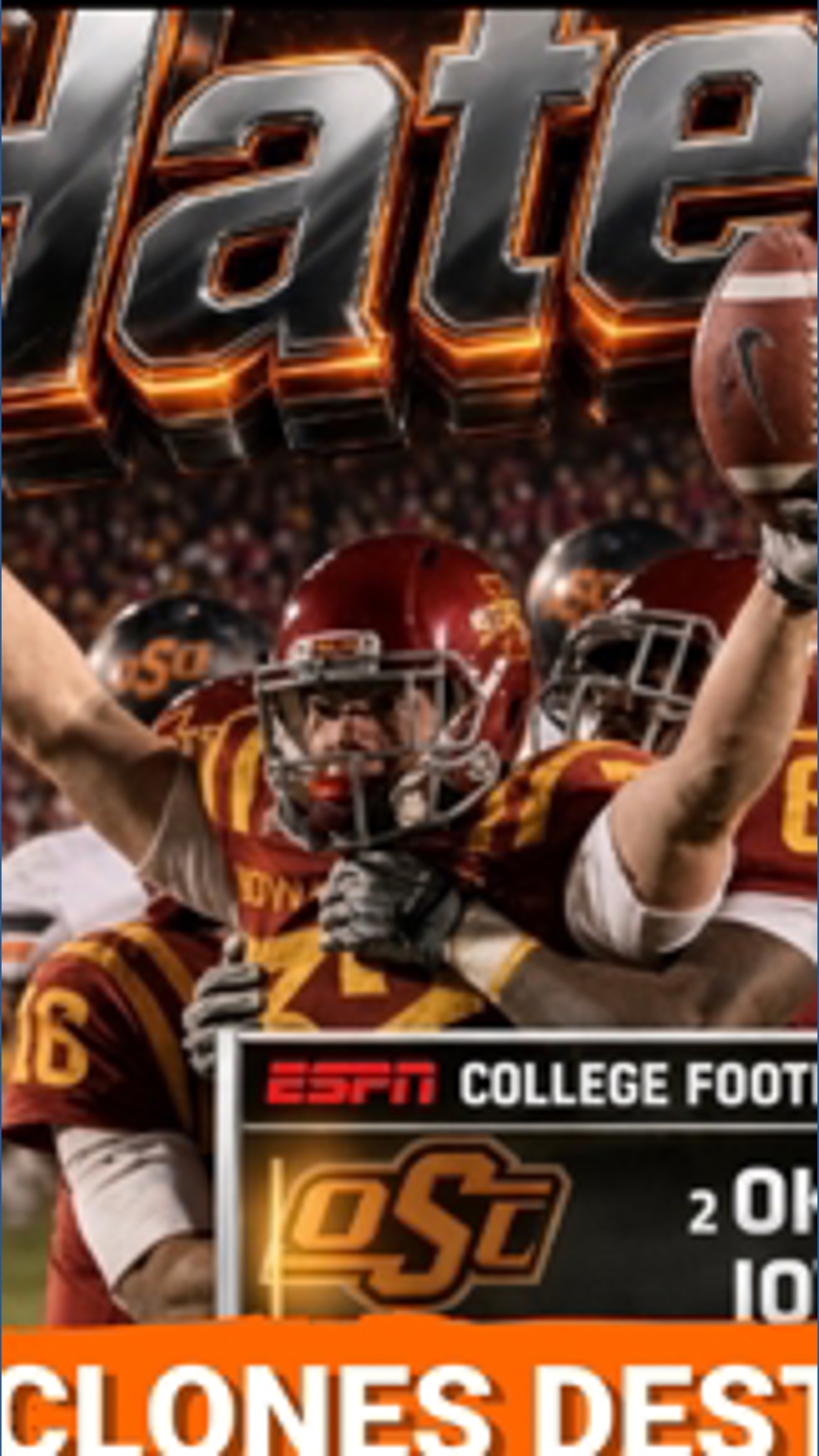 HAUNTED: Oklahoma State Playing Iowa State With Championship ...
