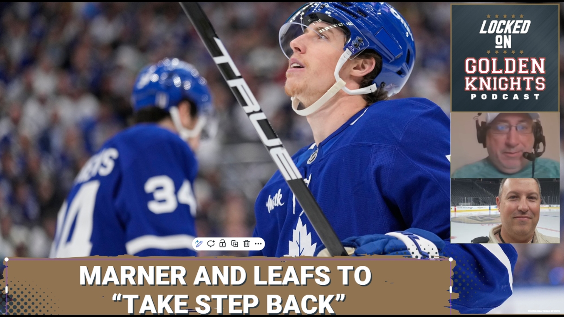 The latest on the Vegas Golden Knights and Toronto Maple Leafs Mitch Marner talk