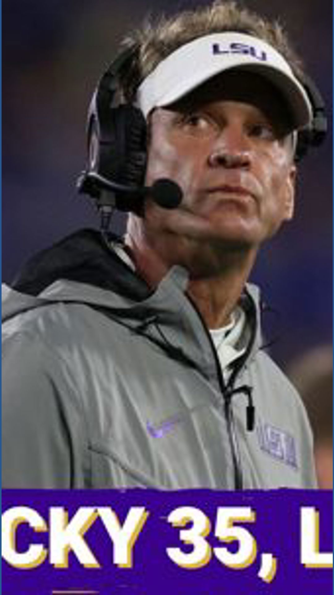 LSU CHOKES Against Kentucky! Playoff Dreams DEAD After DISGUSTING Loss ...
