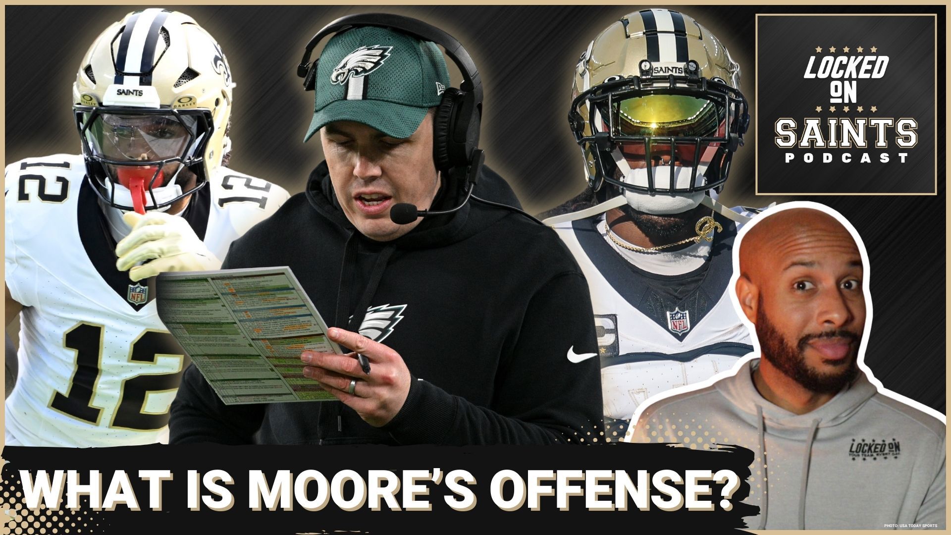 The New Orleans Saints are set to welcome Kellen Moore as their new head coach, ushering in a fresh offensive era.