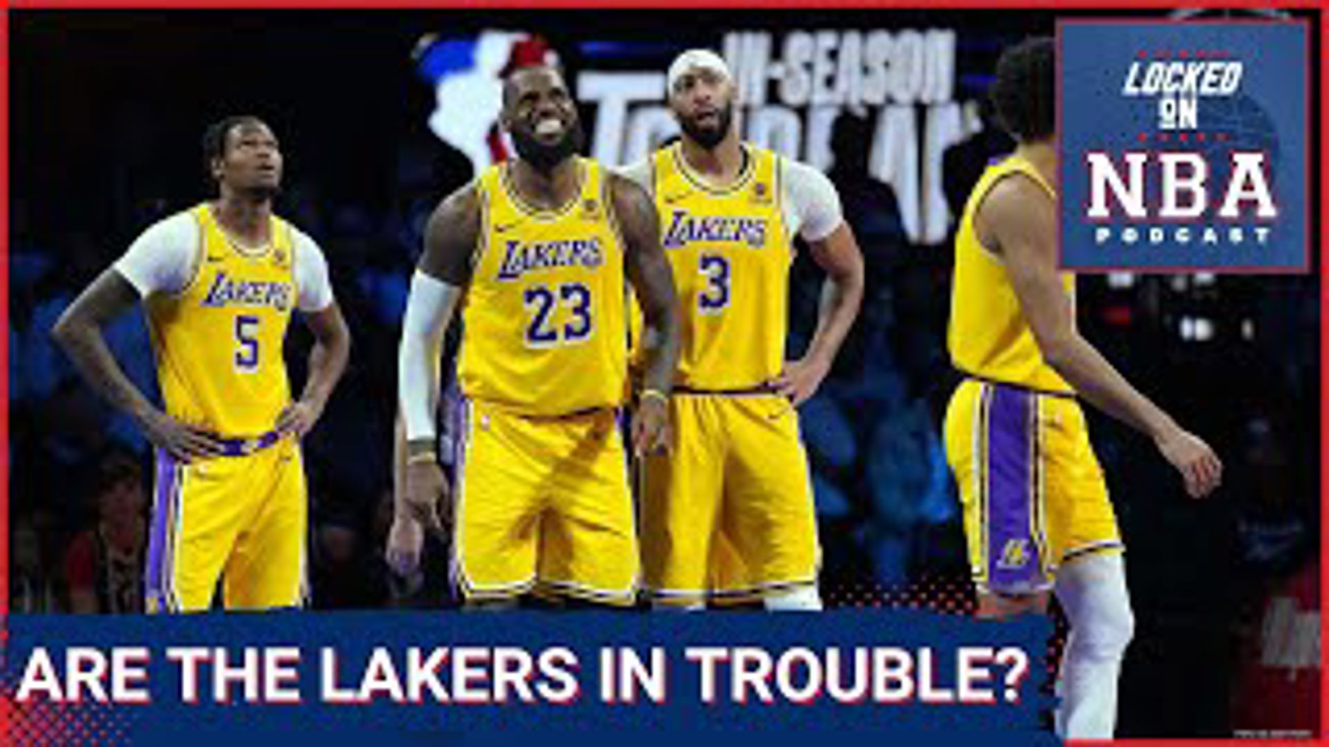 Are the Lakers in trouble? If not, why are their fans so sad? Matt Moore and David Ramil break down LA's disappointing summer, and talk about the drama in Boston.