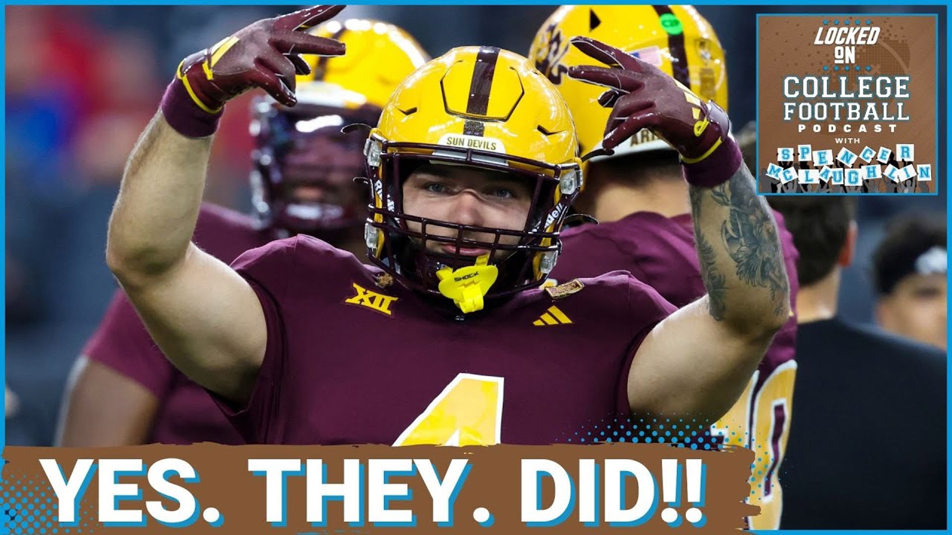 Arizona State had never won a conferene championship game entering Saturday's showdown with Iowa State.