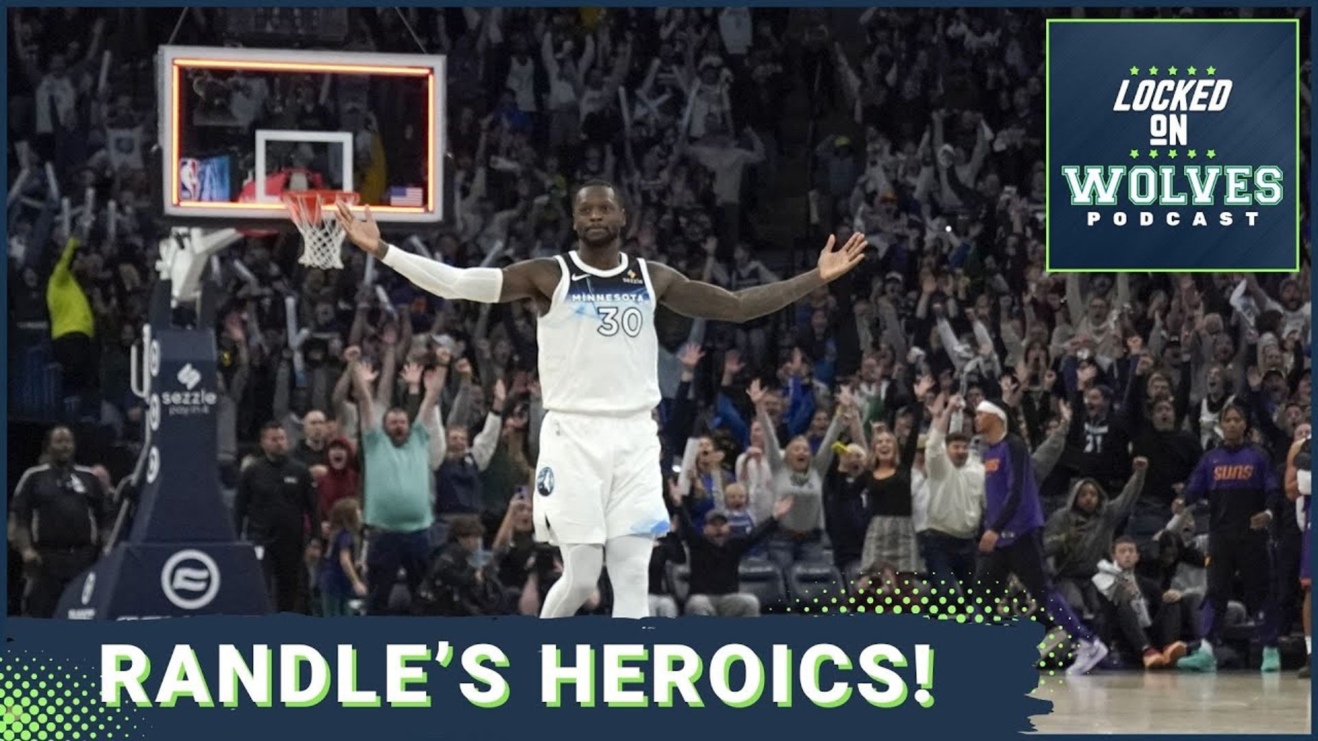 Julius Randle's buzzer-beater lifts Minnesota Timberwolves to comeback win over Phoenix Suns