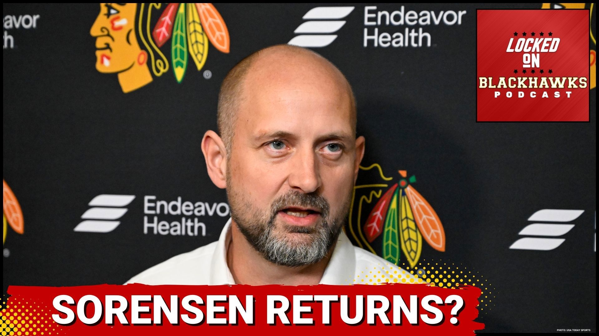 Friday's episode begins with a discussion over whether Anders Sorensen could return as the Chicago Blackhawks' interim head coach for the 2025-26 season.
