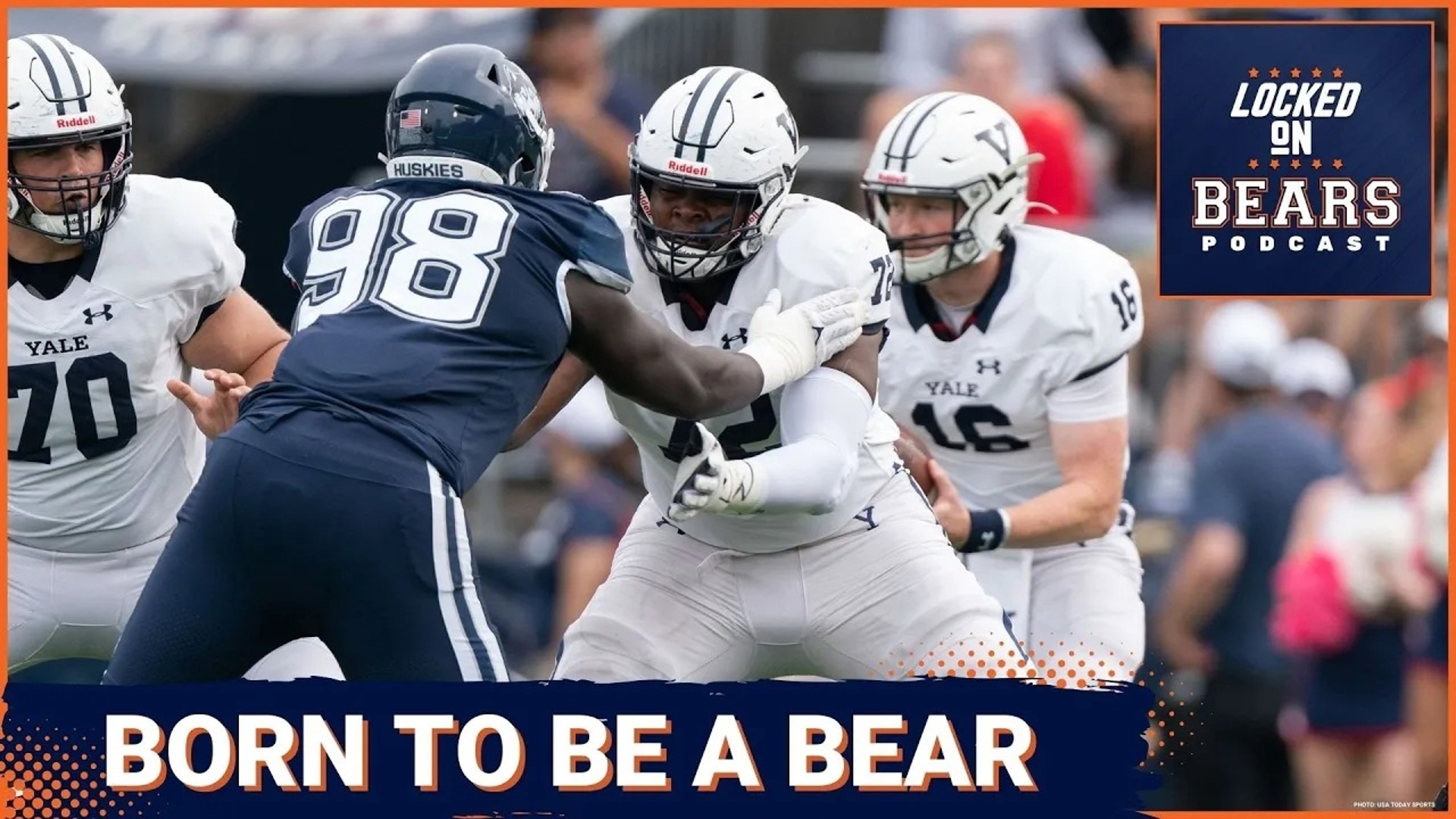 Don't let all the much-deserved attention on Caleb Williams and Rome Odunze make you overlook Chicago Bears third-round pick Kiran Amegadjie.
