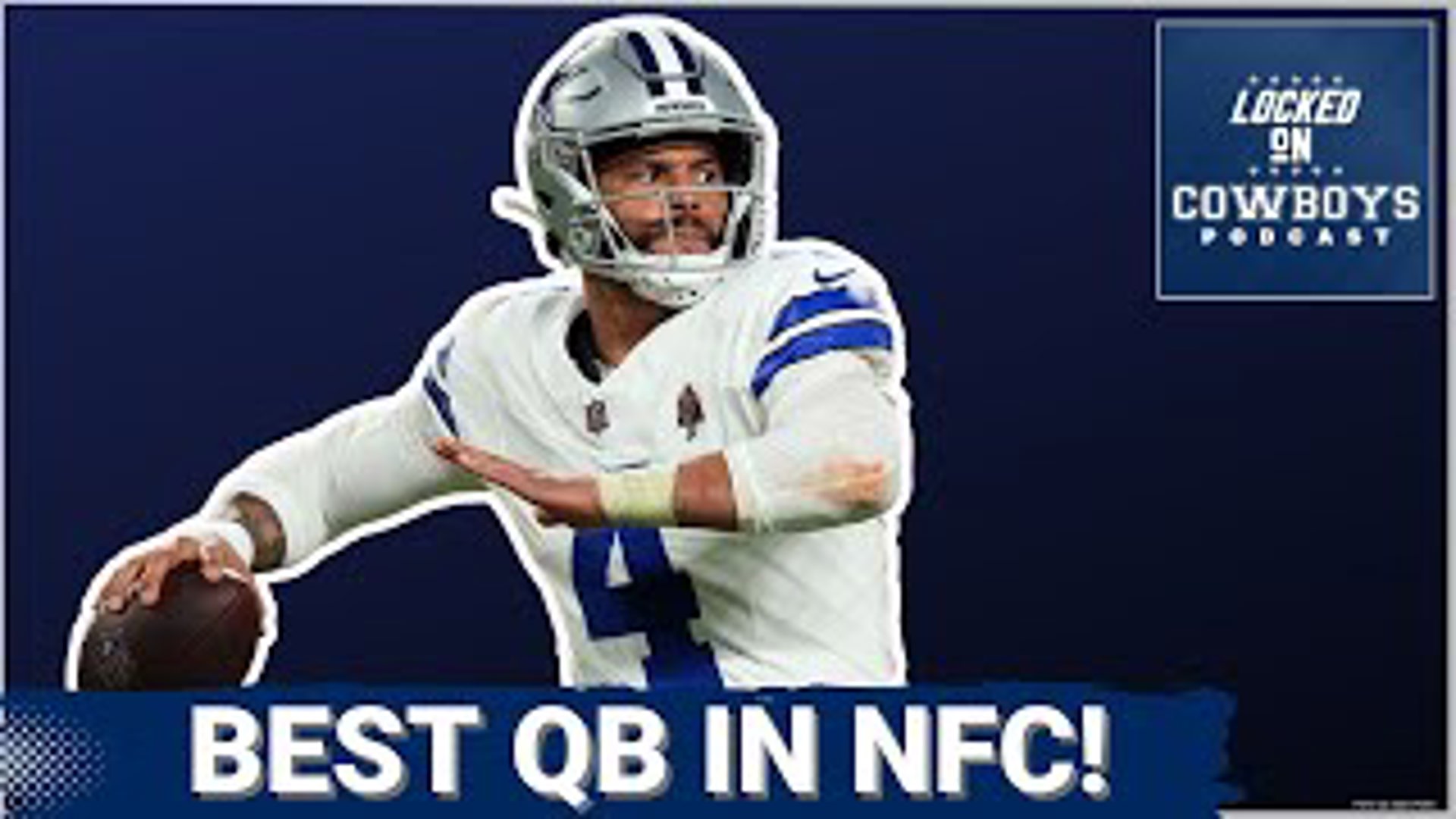 Dallas Cowboys QB Dak Prescott finished second in the MVP voting last year behind Lamar Jackson. Does that mean he is the best quarterback in the NFC in 2024?