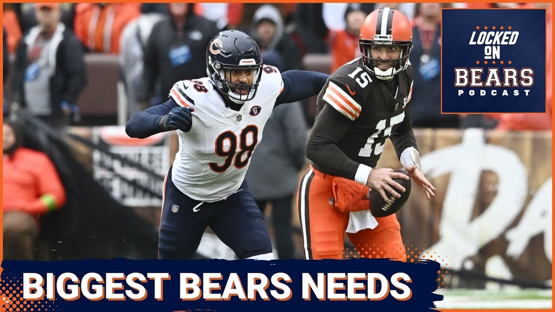 Bigger need for Chicago Bears: Edge rusher or defensive tackle?, Ranking  Bears offseason needs
