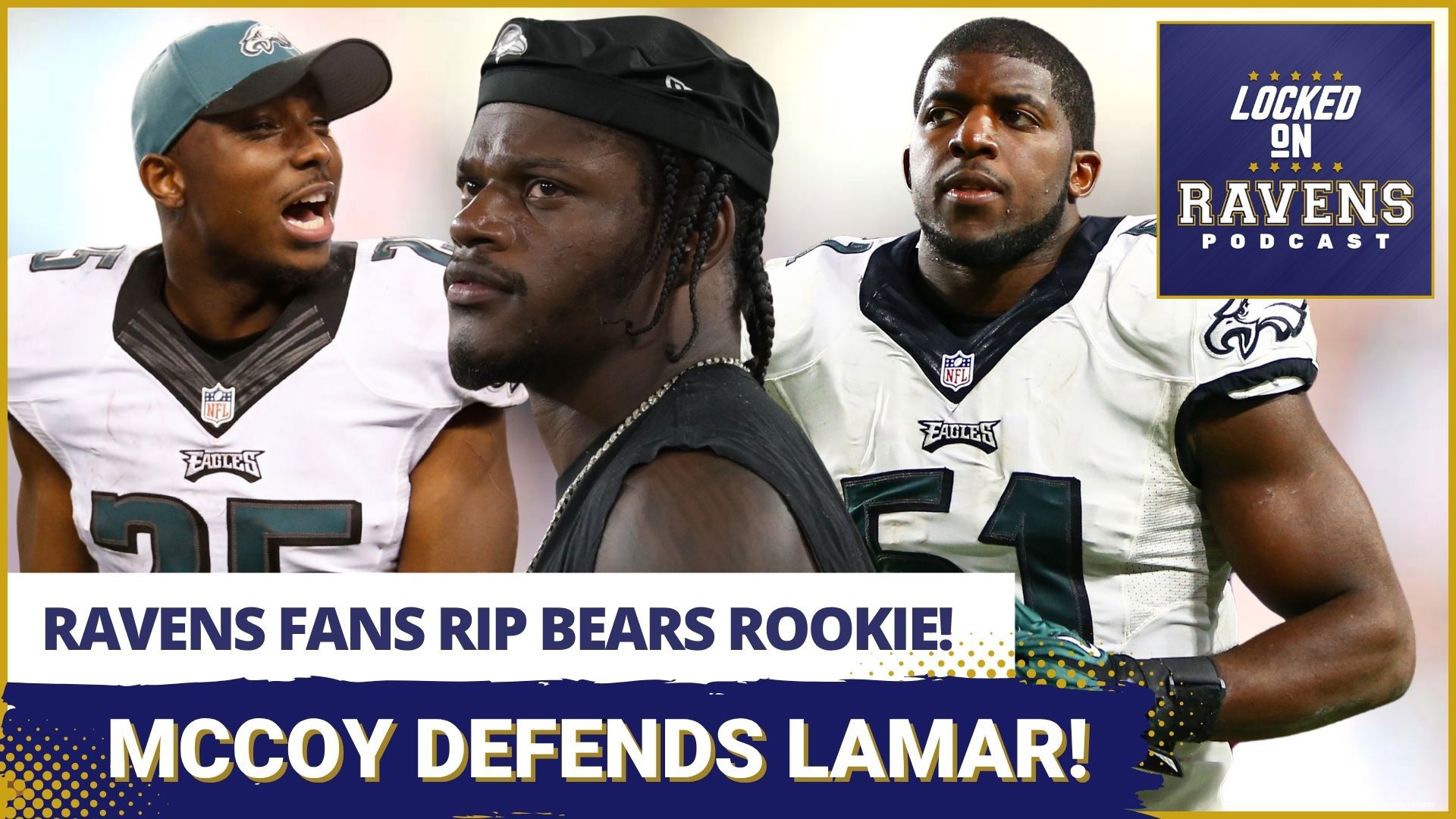 We look at LeSean McCoy firmly defending Baltimore Ravens quarterback Lamar Jackson from Emmanuel Acho, discussing what was said and more.