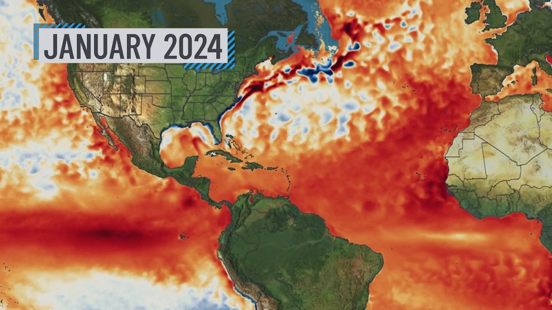 Globally, January was the hottest it's ever been recorded.