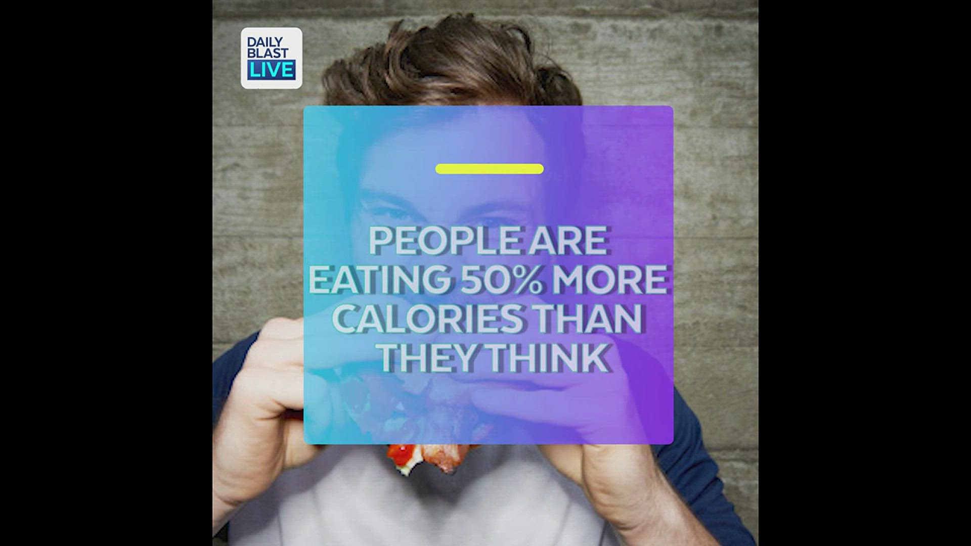 Daily, Americans are eating way more than they realize.