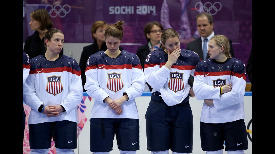 United States: Women's Olympic hockey team