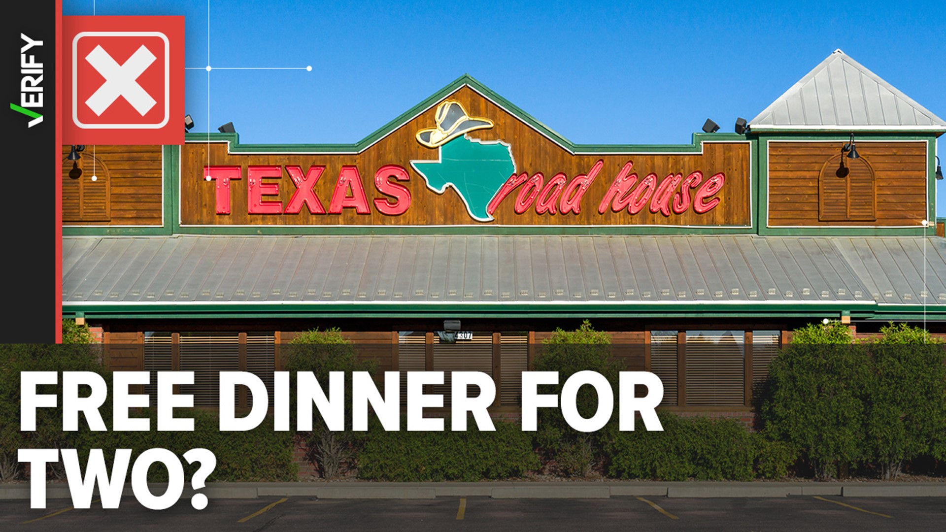 Post claiming to offer free Texas Roadhouse dinners is a scam