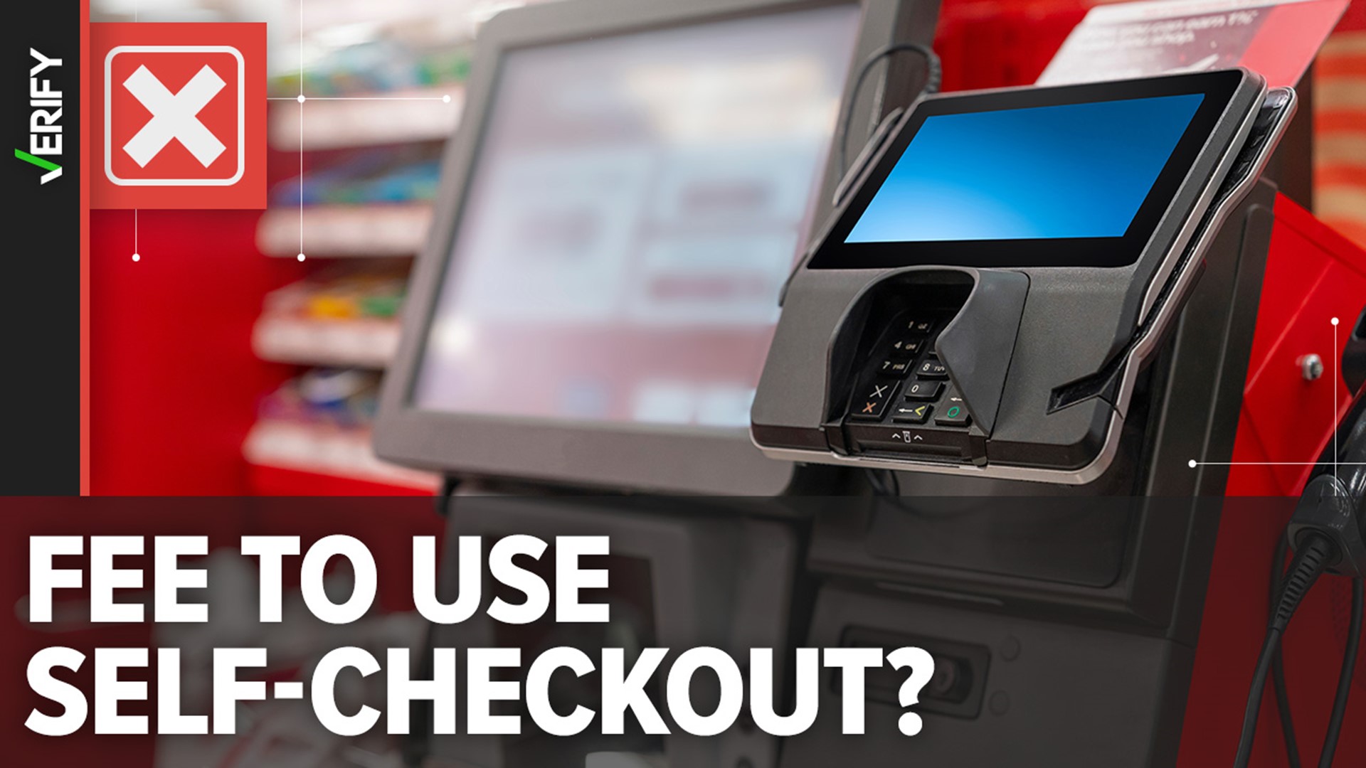 Posts online claim the stores are limiting self-checkout lanes to customers who pay for subscription services. Here’s what Walmart and Target told VERIFY.