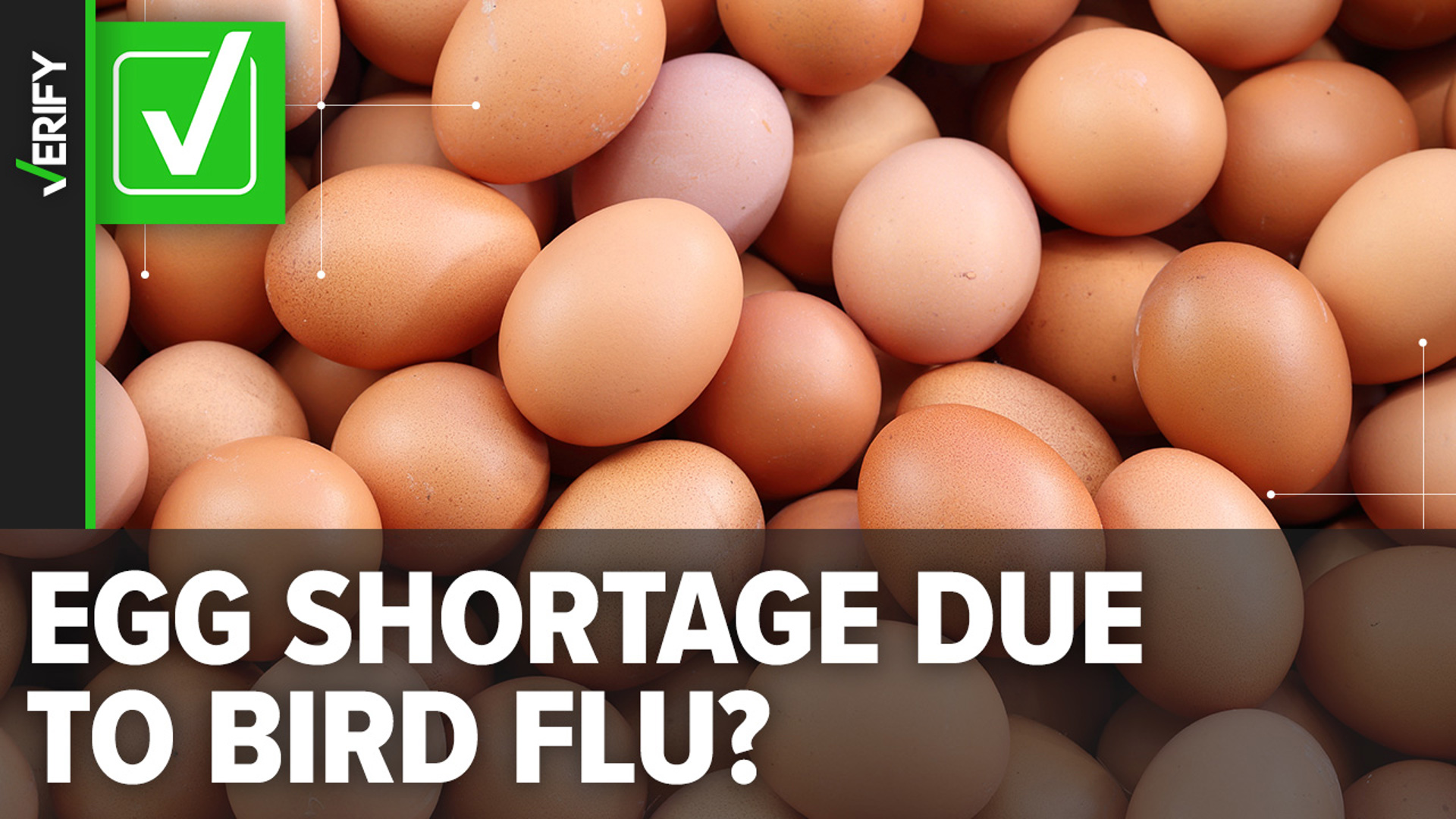 The price of eggs is soaring thanks to a shortage of eggs due to the bird flu.