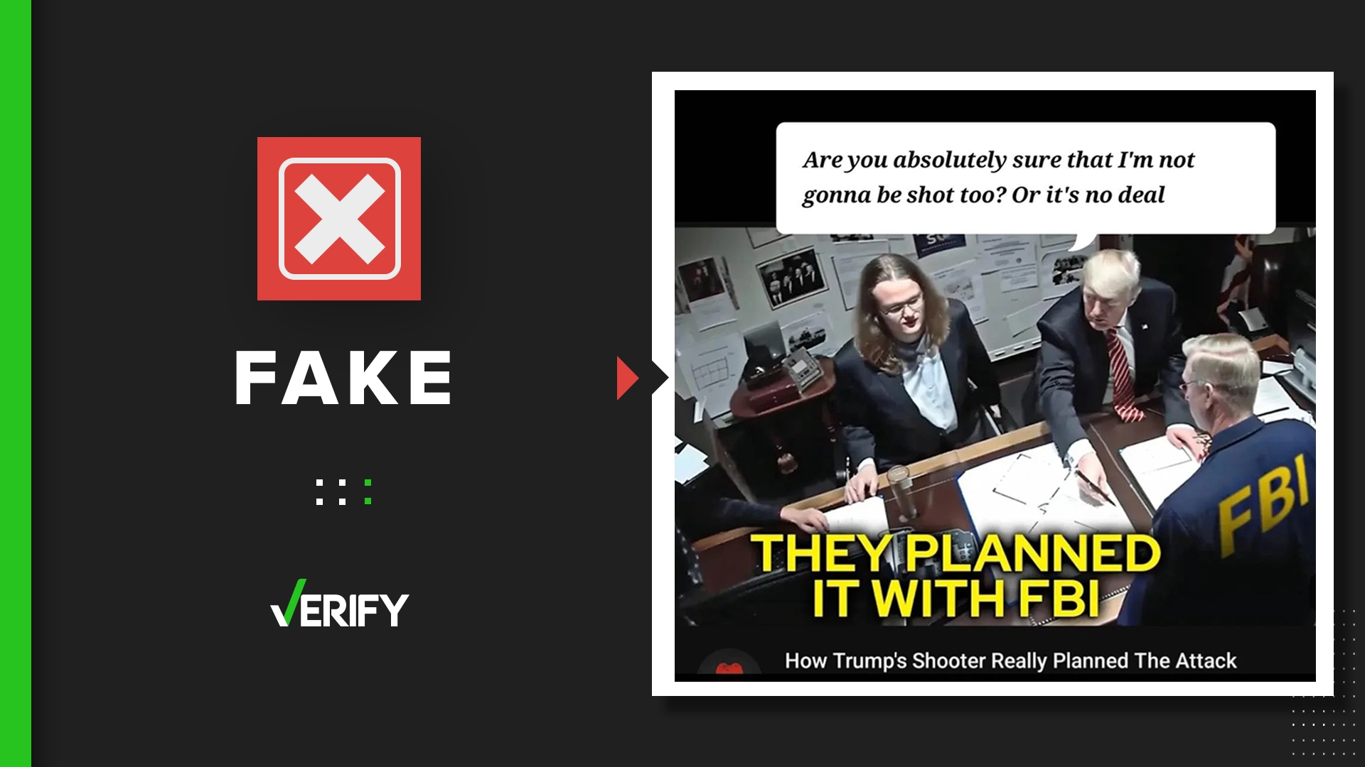 Image purporting to show Trump with Thomas Crooks is AI-generated …