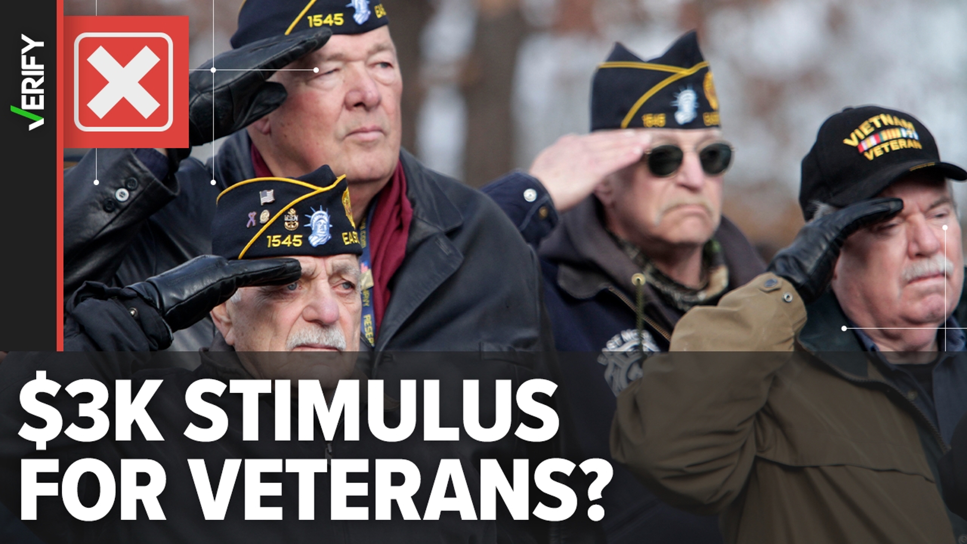 Federal stimulus check not coming to veterans, or anyone, in 2024