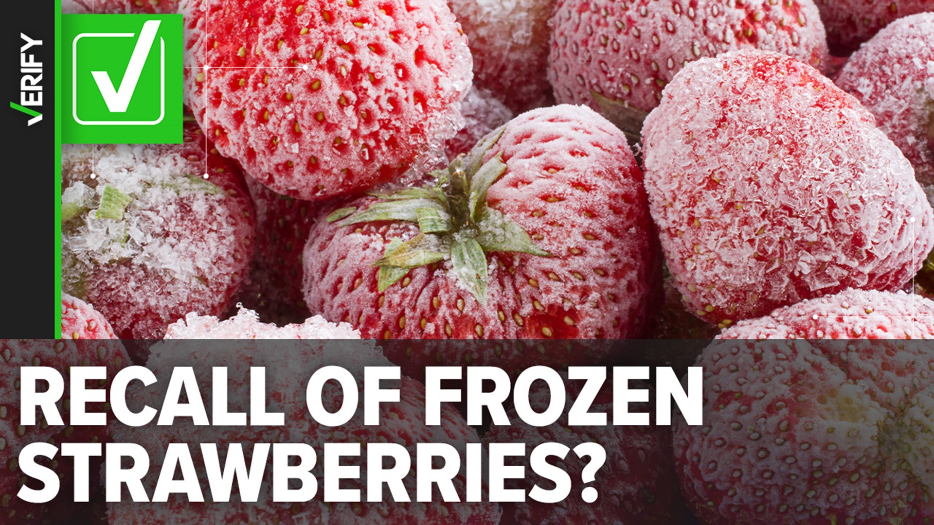 New hepatitis A recall for frozen organic strawberries