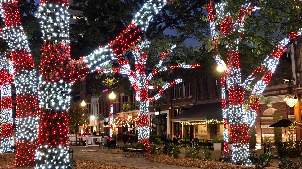 Downtown Knoxville transformed with holiday lights | kiiitv.com