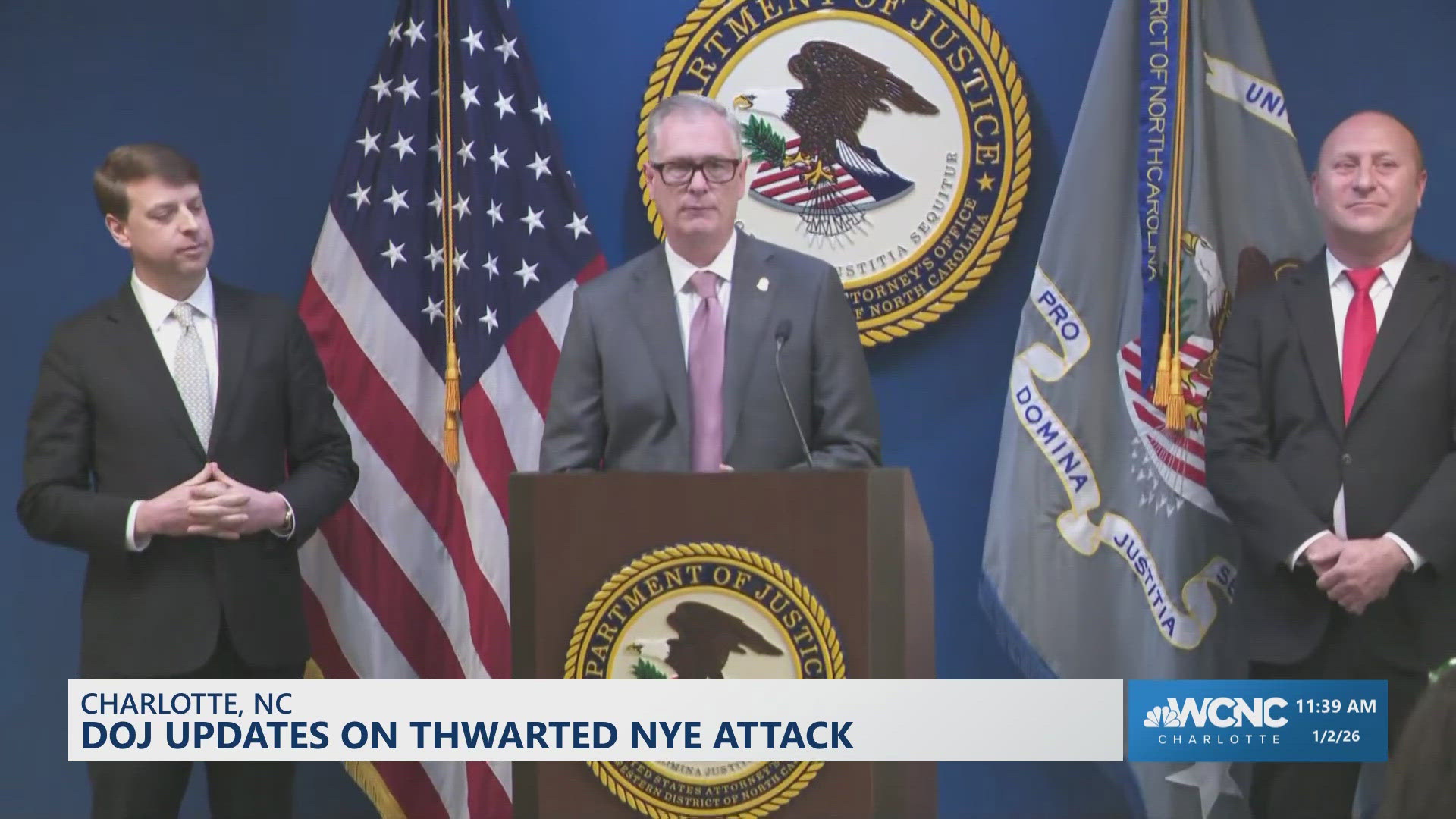 FBI says alleged New Year's Eve terrorist plot in North Carolina