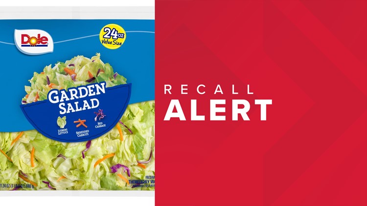Dole announces national recall of salads processed at two plants