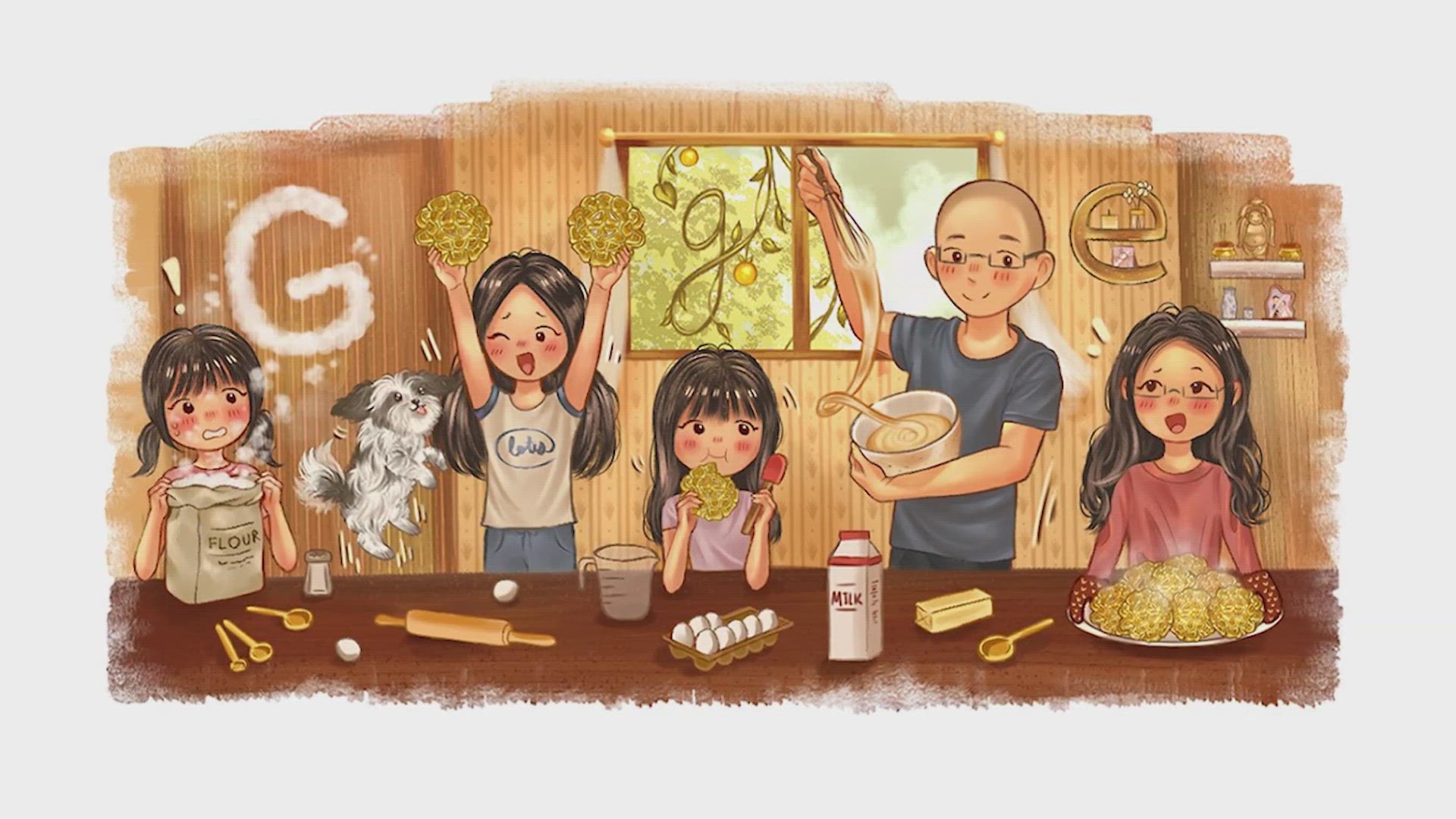 The national winner’s artwork will be displayed on Google.com for one day.