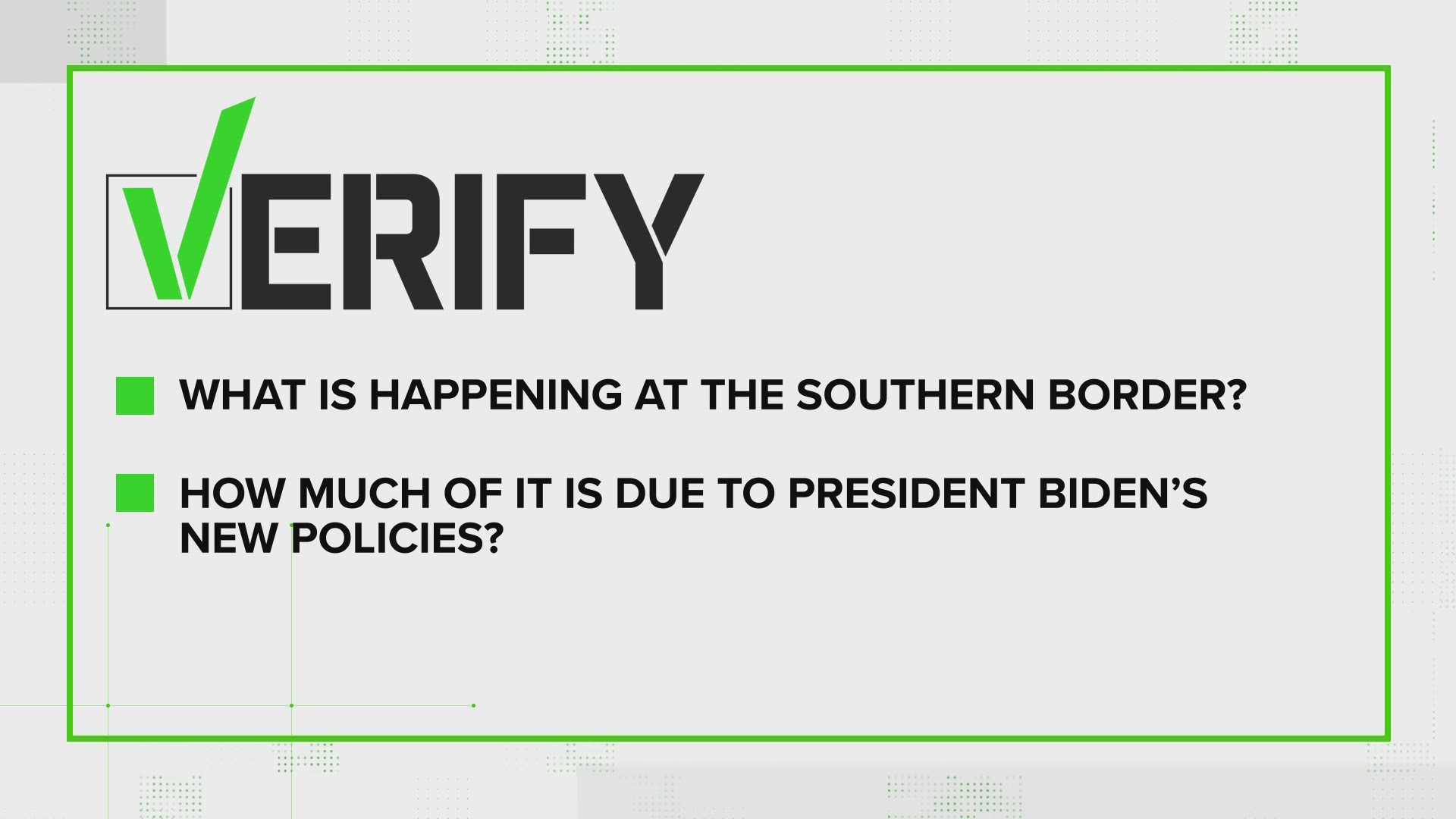 Data shows there is a surge happening at the southern border. But the numbers also show surges have happened under every recent administration.