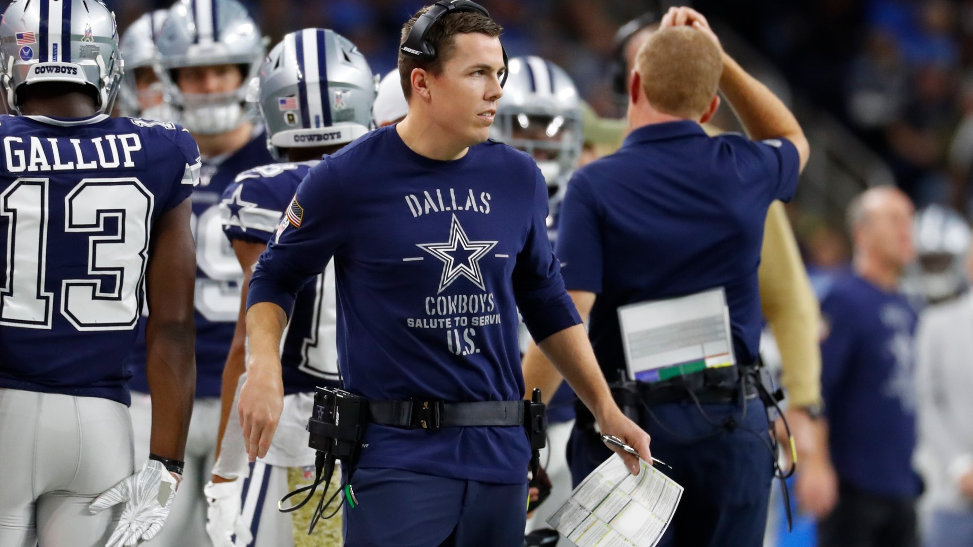 Kellen Moore to stay on as Dallas Cowboys offensive coordinator after