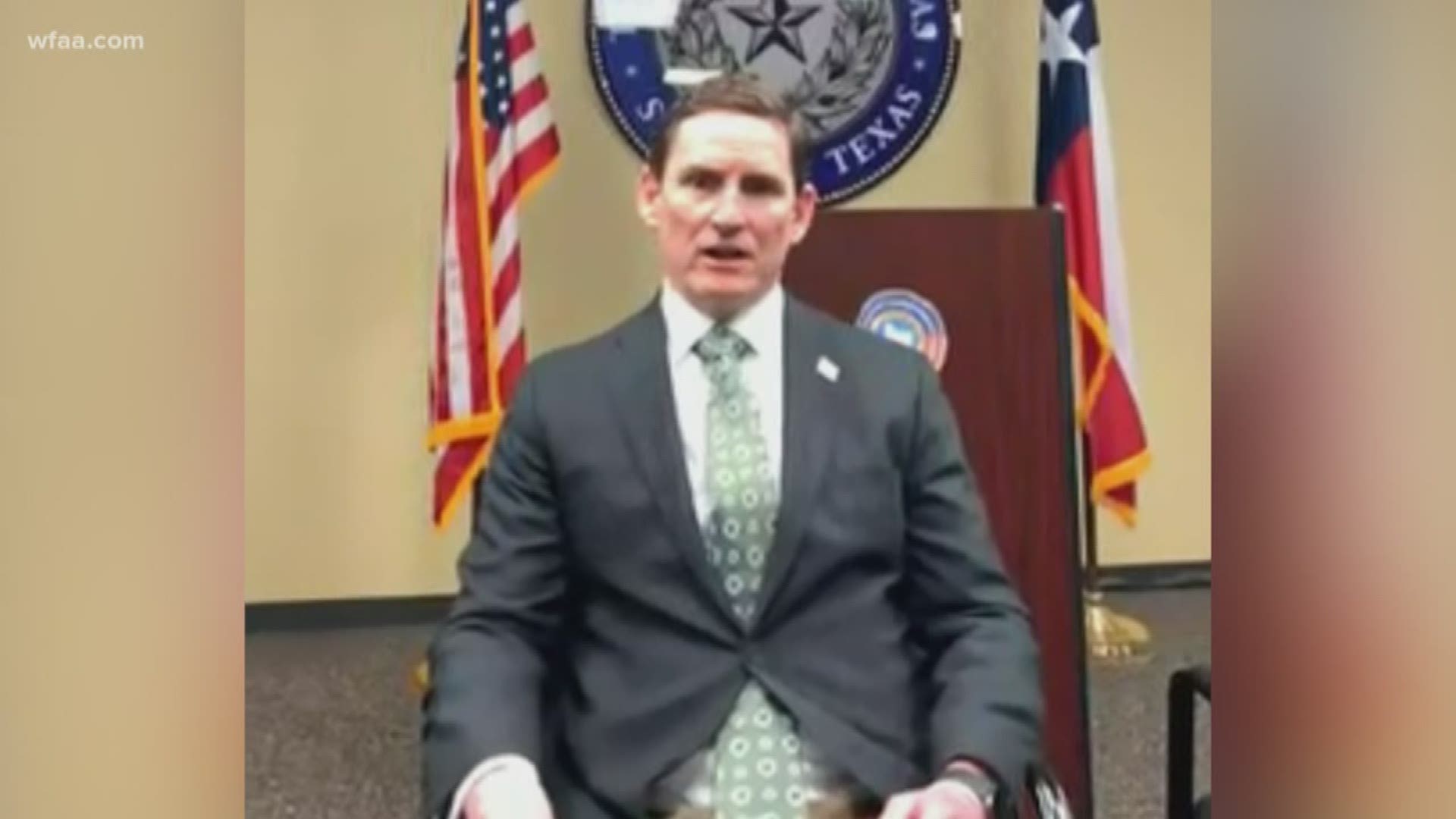 After an increase in community spread of Covid-19, including two in young patients, Judge Clay Jenkins says Gov. Greg Abbott must take aggressive statewide action.