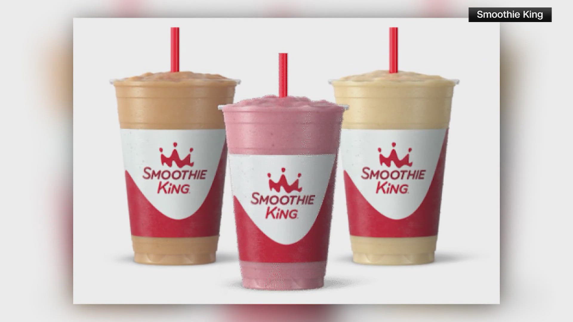 The smoothies have several grams of protein. 