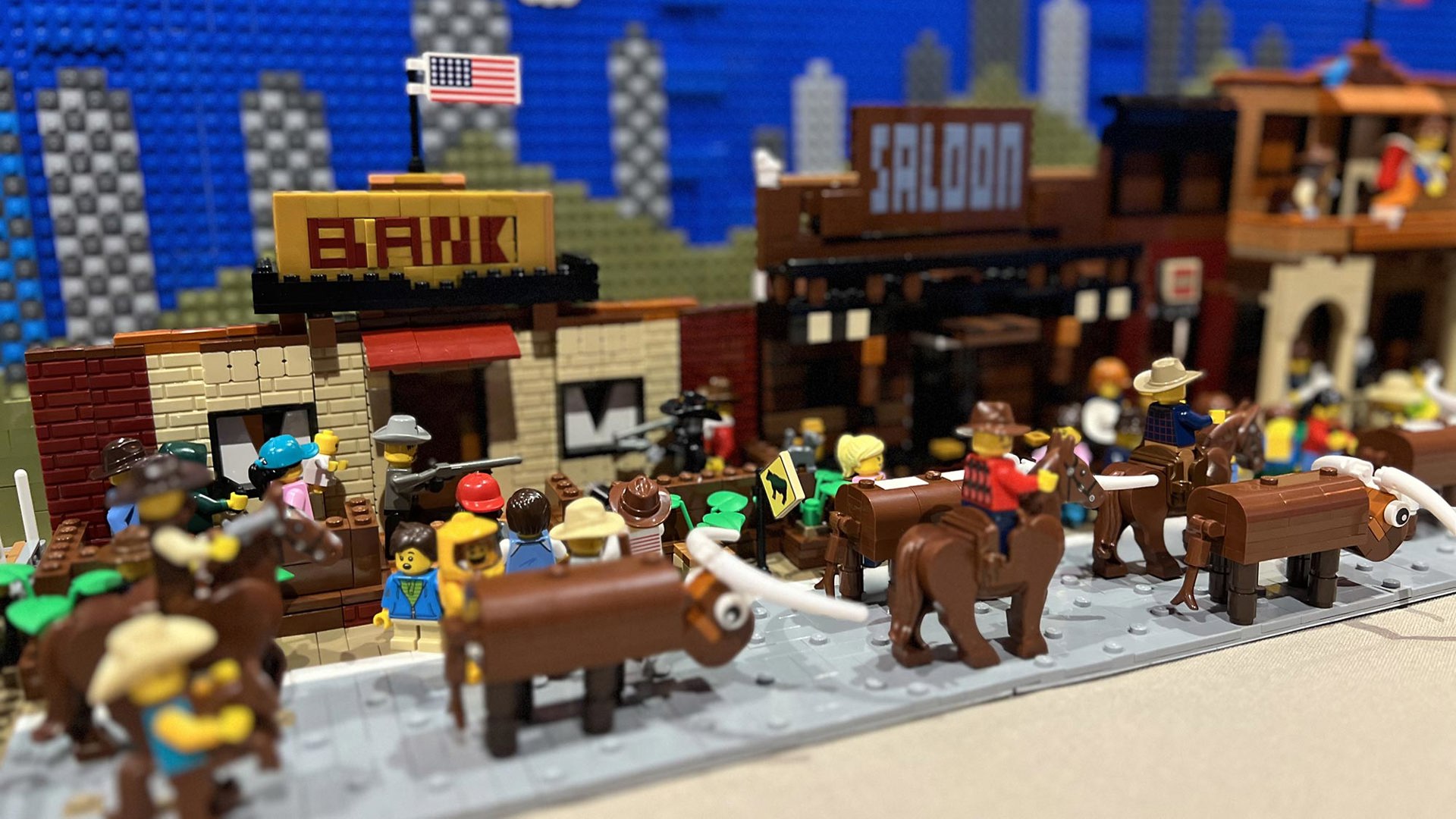 Grapevine resident William Hicks' build featured 6,000 pieces over 45 hours, winning him the title of 2024 Mini Master Model Builder.