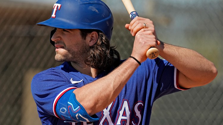 Rangers outfielder Josh Smith says he feels 'pretty good' after scary hit to face by pitch