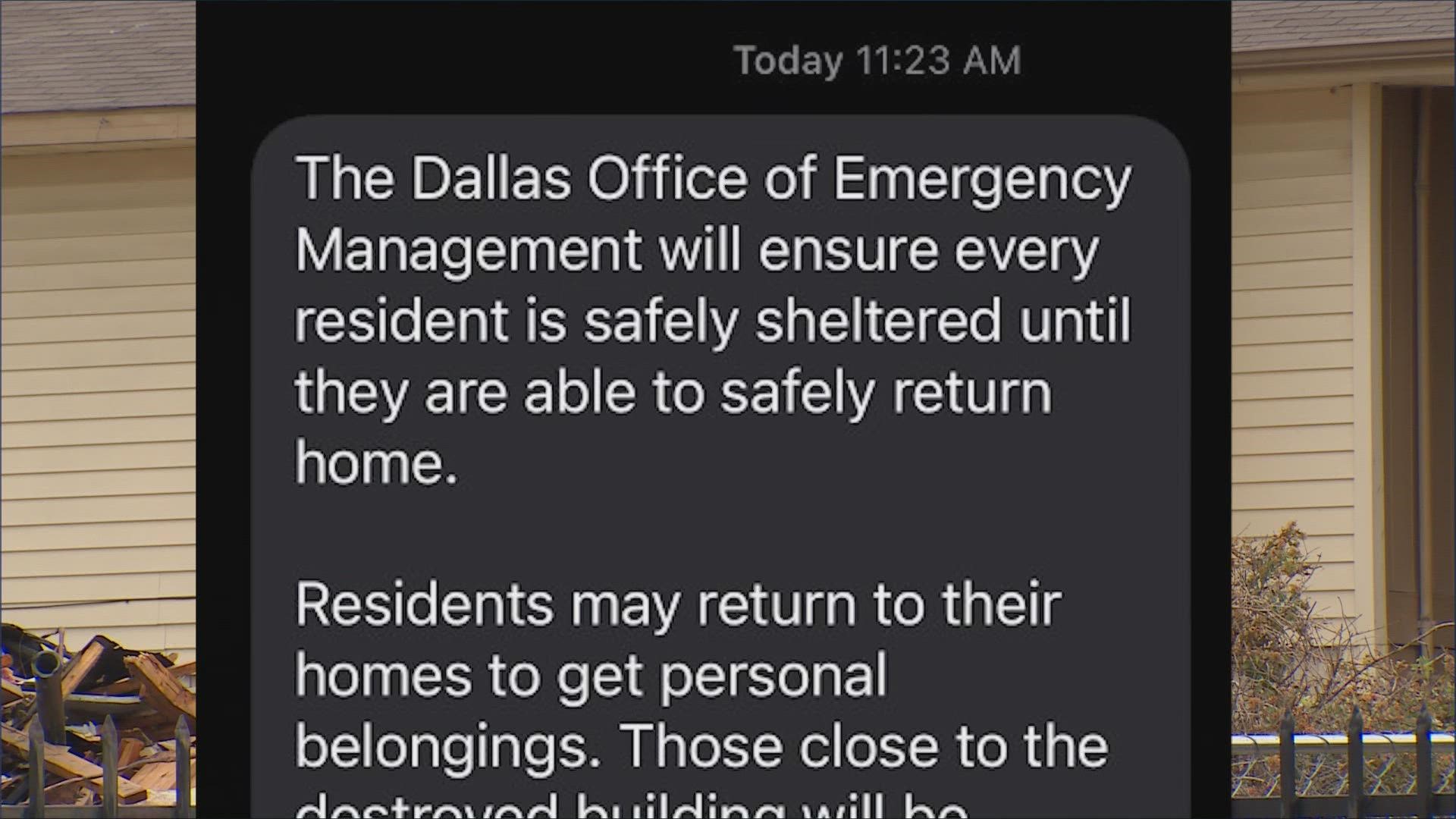 Dallas apartment explosion: Families share concerns, questions | kiiitv.com