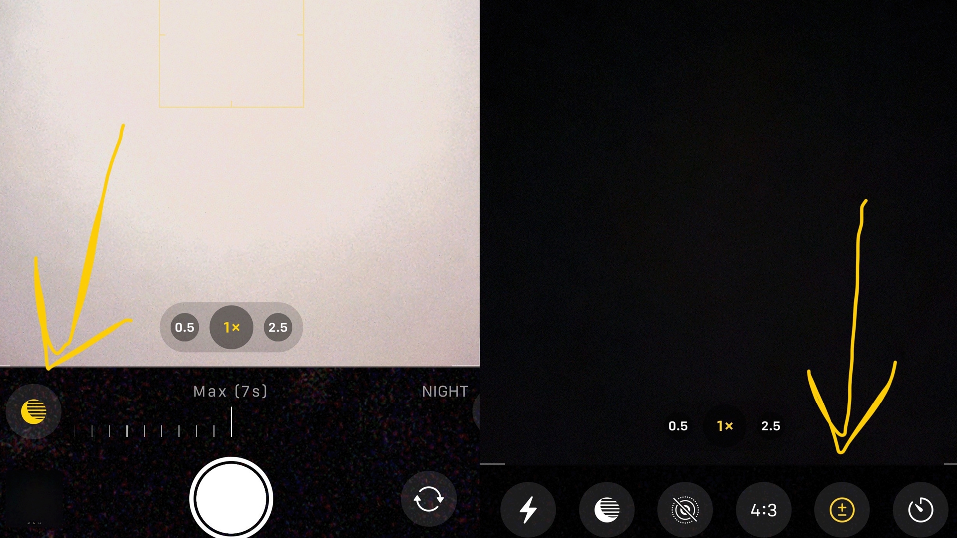 Northern lights in Dallas, Texas How to use iPhone long exposure