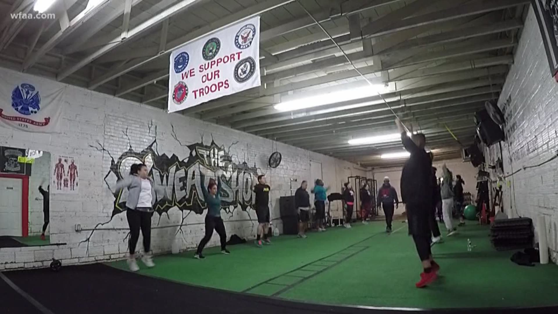 Oak Cliff gym helps veterans stay active, ward off PTSD. Sonia Azad takes a look.